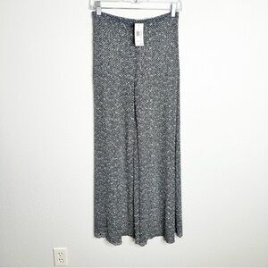 Elif Jordan Taylor Pants Women Small Open Knit Wide Leg Swim Coverup Blue S